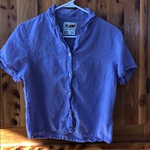 Flax top by Jeanne Engelhart